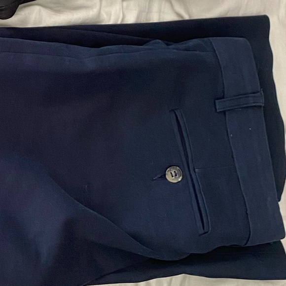 Size 4 Navy Blue Theory Slacks/Pants - Picture 6 of 6